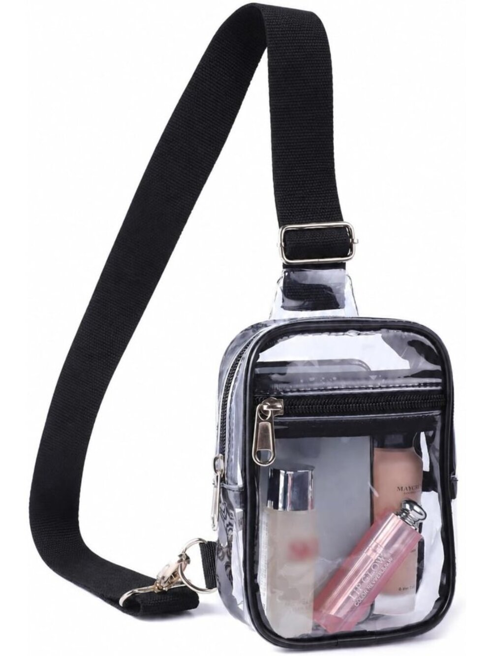 Stadium Approved Mini Clear Crossbody Bag - Perfect for Concerts & Events